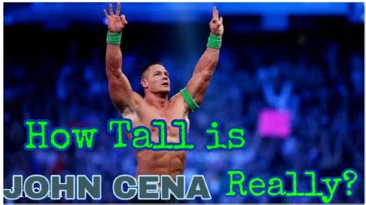 How tall is John Cena