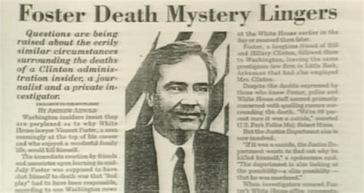 Inside Vince Foster's Death And The Conspiracy Theories That Followed