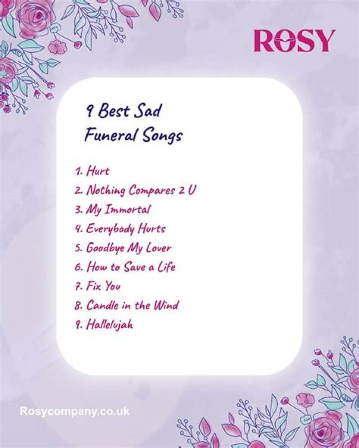 What is the saddest song for a funeral? – Celebrity.fm – #1 Official Stars, Business & People Network, Wiki, Success story, Biography & Quotes